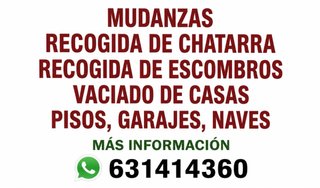 Mudanzas,Recogida De Trasteros.#Disponible24H