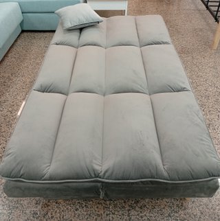 Sofá Cama Confort, "Gris Oscuro". Cómodo. ¡Oferta!