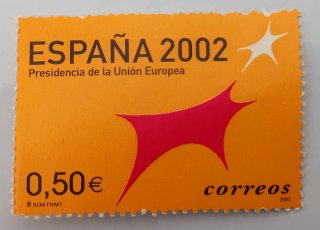 Sello España 2002 Presidencia UE
