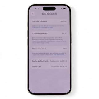 IPHONE 16 128 GB COLOR BLANCO 90% SB + CAJA
