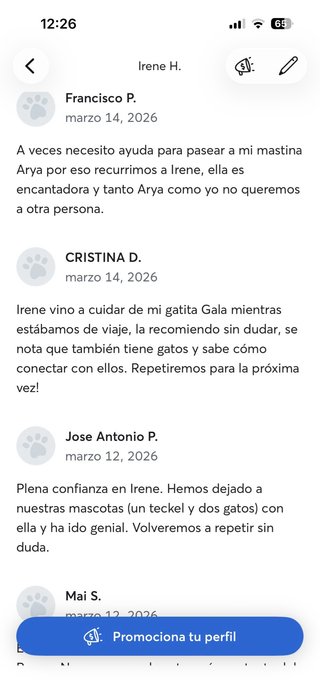 PASEO Y CUIDADO DE MASCOTAS