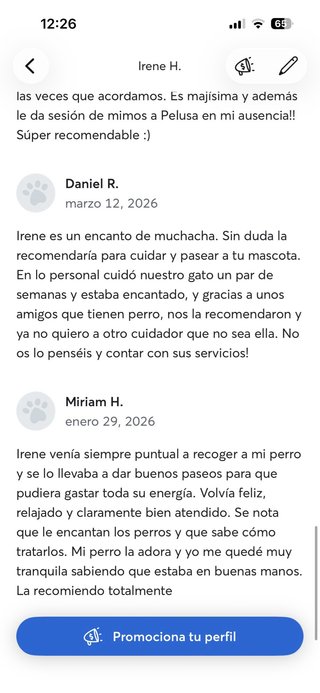 PASEO Y CUIDADO DE MASCOTAS