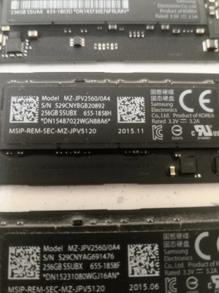 SSD 256GB MacBook Air/Pro