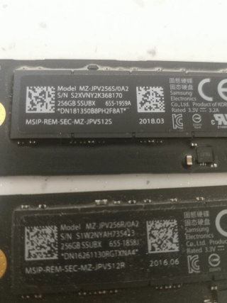 SSD 256GB MacBook Air/Pro