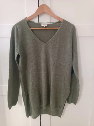 Jersey Yerse S alpaca verde oliva