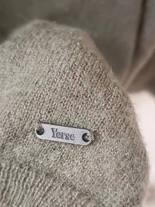 Jersey Yerse S alpaca verde oliva