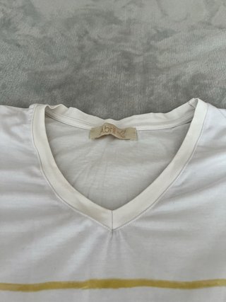 Camiseta Blanca Think Talla M