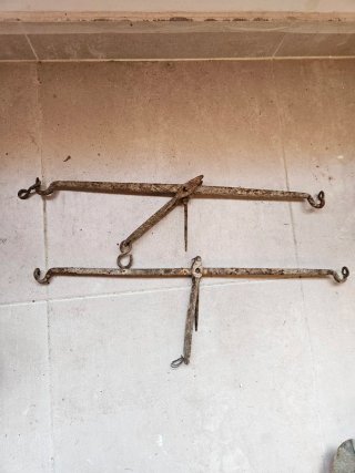 Bilance antiche con pesi