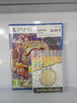 Nicktoons & The Dice of Destiny PS5 + Moneda