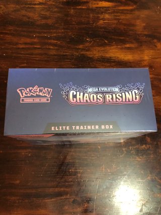 Pokémon ETB Chaos Rising Mega Evolution Ingles