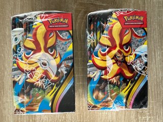 x2 Booster Box Pokémon Caos Creciente Sellada(ESP)