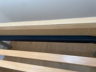 Estructura de cama con somier