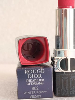 Pintalabios Dior Rouge 862 Winter Poppy