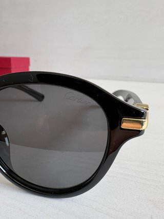 Gafas de Sol Cartier Negras y Doradas