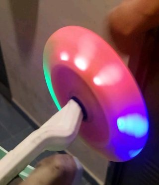 Patín 3 ruedas luces niño