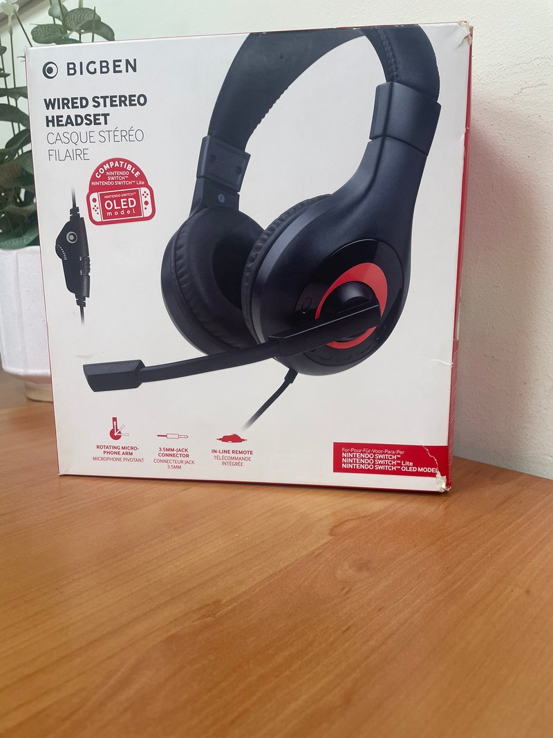 BigBen Wired Stereo Headset Nintendo Switch  (ref. 123242)