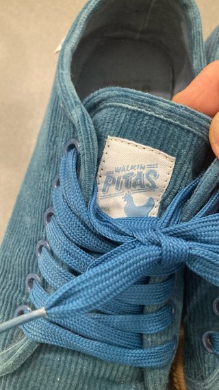 Zapatillas Corduroy Azul