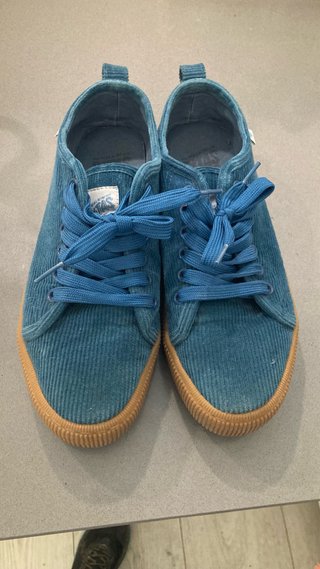 Zapatillas Corduroy Azul