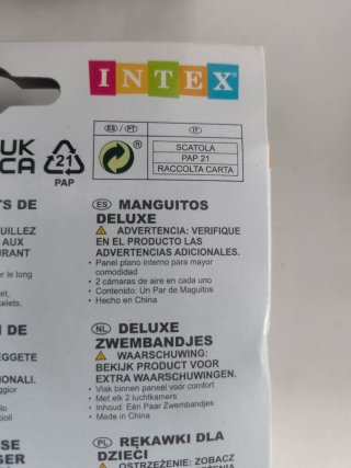 Manguitos INTEX niño 3-6 años