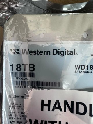 Disco Duro Western Digital 18TB HXLG0U