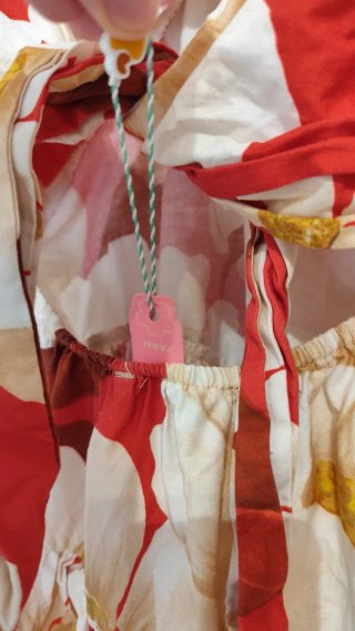 Vestido Farm Rio xs corto verano flores