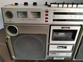 INCREÍBLE  Sanwa 7065 Radio cassette boombox