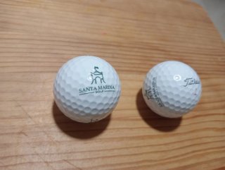 Bola de Golf campo Santa Marina de Santander