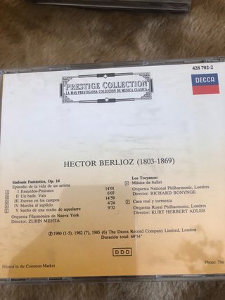 5 CDs Philips Prestige Collection Clásica