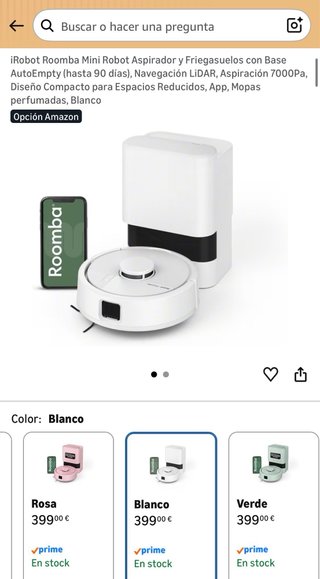 Robot Aspirador iRobot RoombaMini NUEVO PRECINTADO