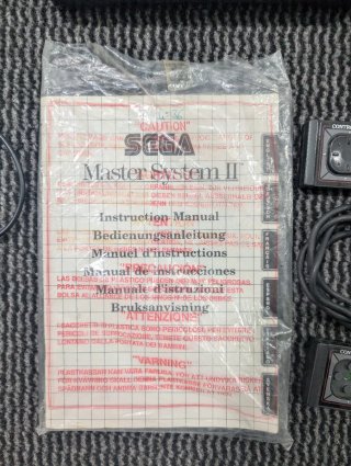Sega Master System II Consola + Accesorios