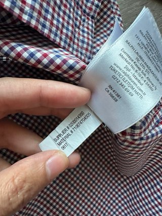 Camicia Uomo Ralph Lauren a Quadri