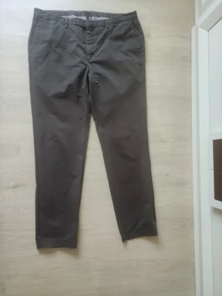 Pantalón de loneta marrón para hombre
