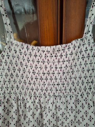 Vestido corto Lefties tirantes estampado