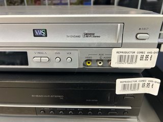 Reproductor Combi Samsung VHS DVD
