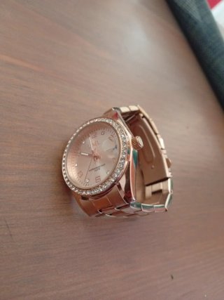 Reloj LEVEL oro rosa con brillantes