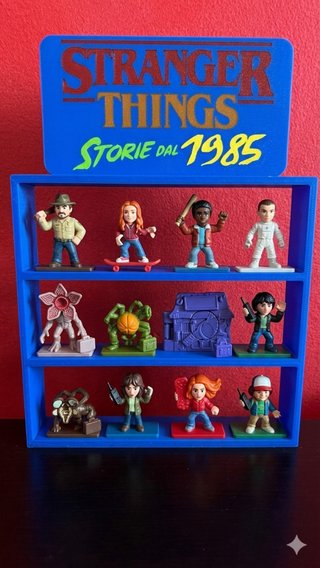 Espositore Stranger Things McDonald's 1985