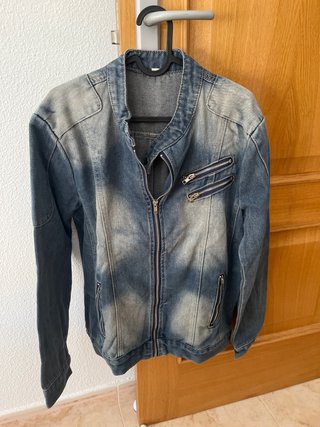 Cazadora Vaquera Desgastada Talla L