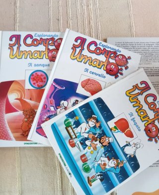 Libri il corpo umano collezione incompleta