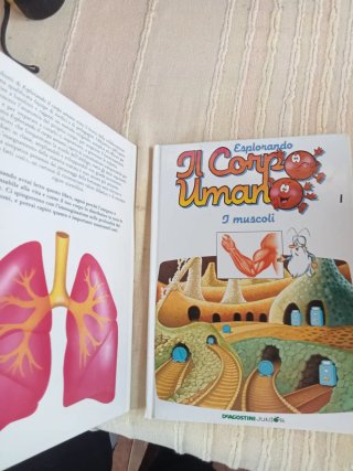 Libri il corpo umano collezione incompleta