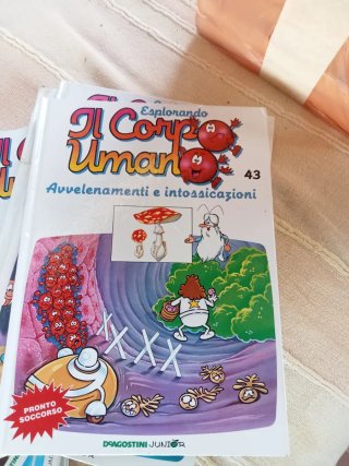 Libri il corpo umano collezione incompleta