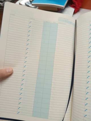 Libro de Reservas Azul