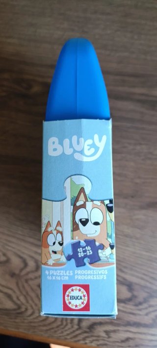 4 Puzzles Bluey Educa