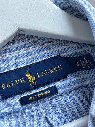Camicia Ralph Lauren righe azzurre