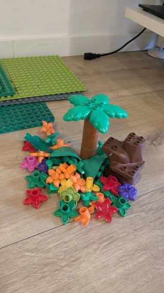 Lotto 11kg Blocchi Costruzione Lego Duplo