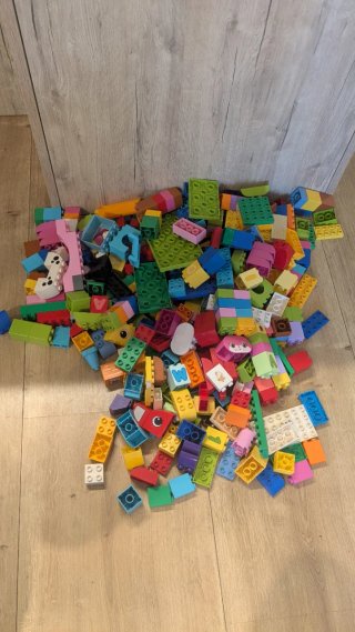 Lotto 11kg Blocchi Costruzione Lego Duplo