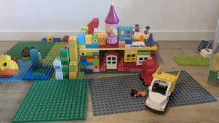 Lotto 11kg Blocchi Costruzione Lego Duplo