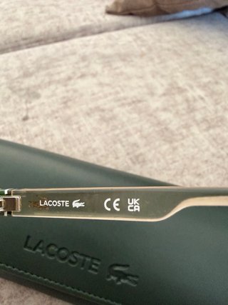 Gafas de sol Lacoste UNISEX transparent yellow