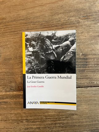 Libro Primera Guerra Mundial, José Emilio Castelló