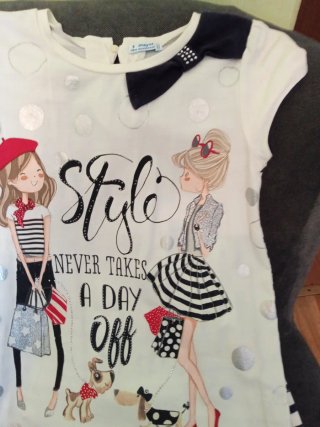 Vestido niña talla 128