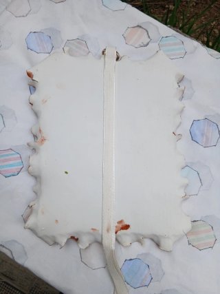 Quadretto Capodimonte Vintage Decorato